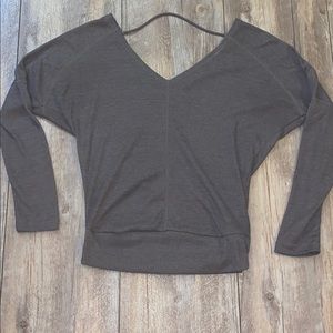 Prana ribbed organic cotton long sleeve
